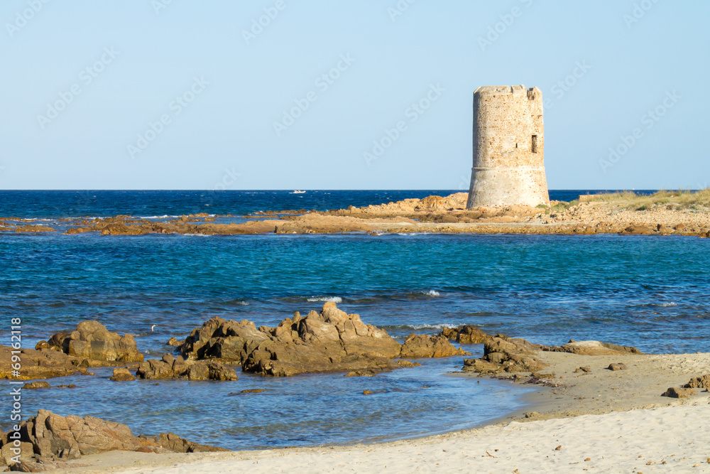 Watchtower on the beach