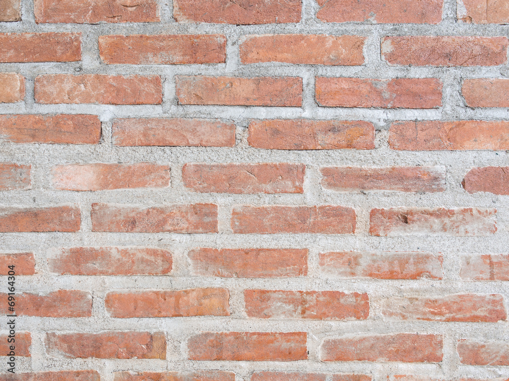 Fototapeta premium red brick wall
