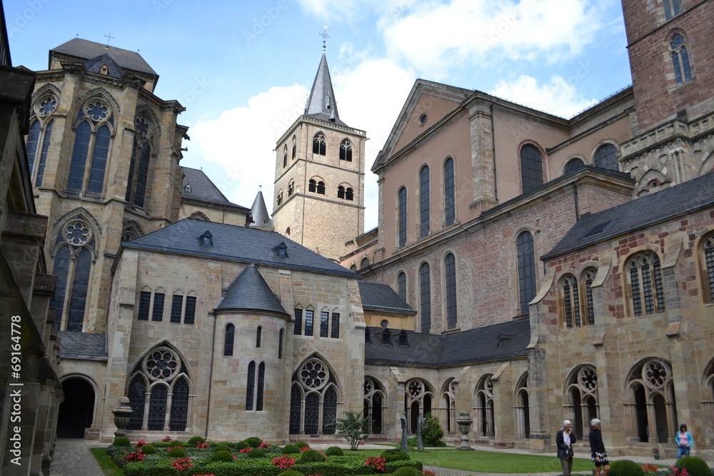 kloostergang bij Domkerk in Trier