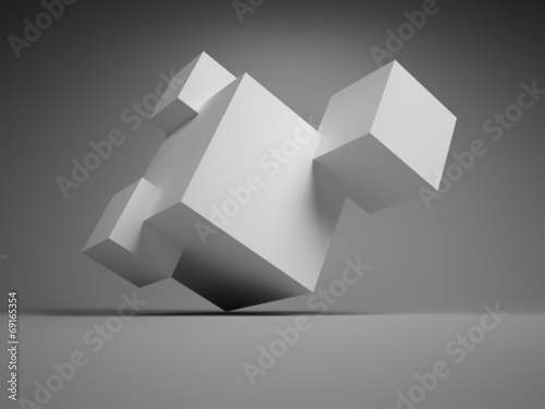 Abstract cubes