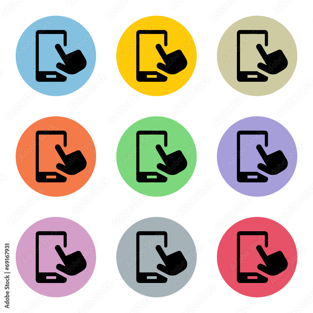 Flat Colorful Icon-Set