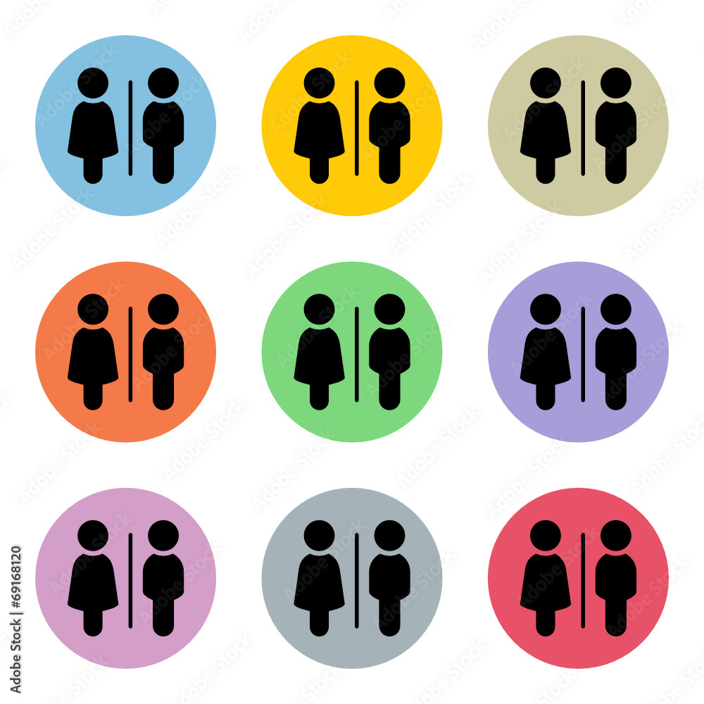 Flat Colorful Icon-Set Flat Colorful Icon-Set