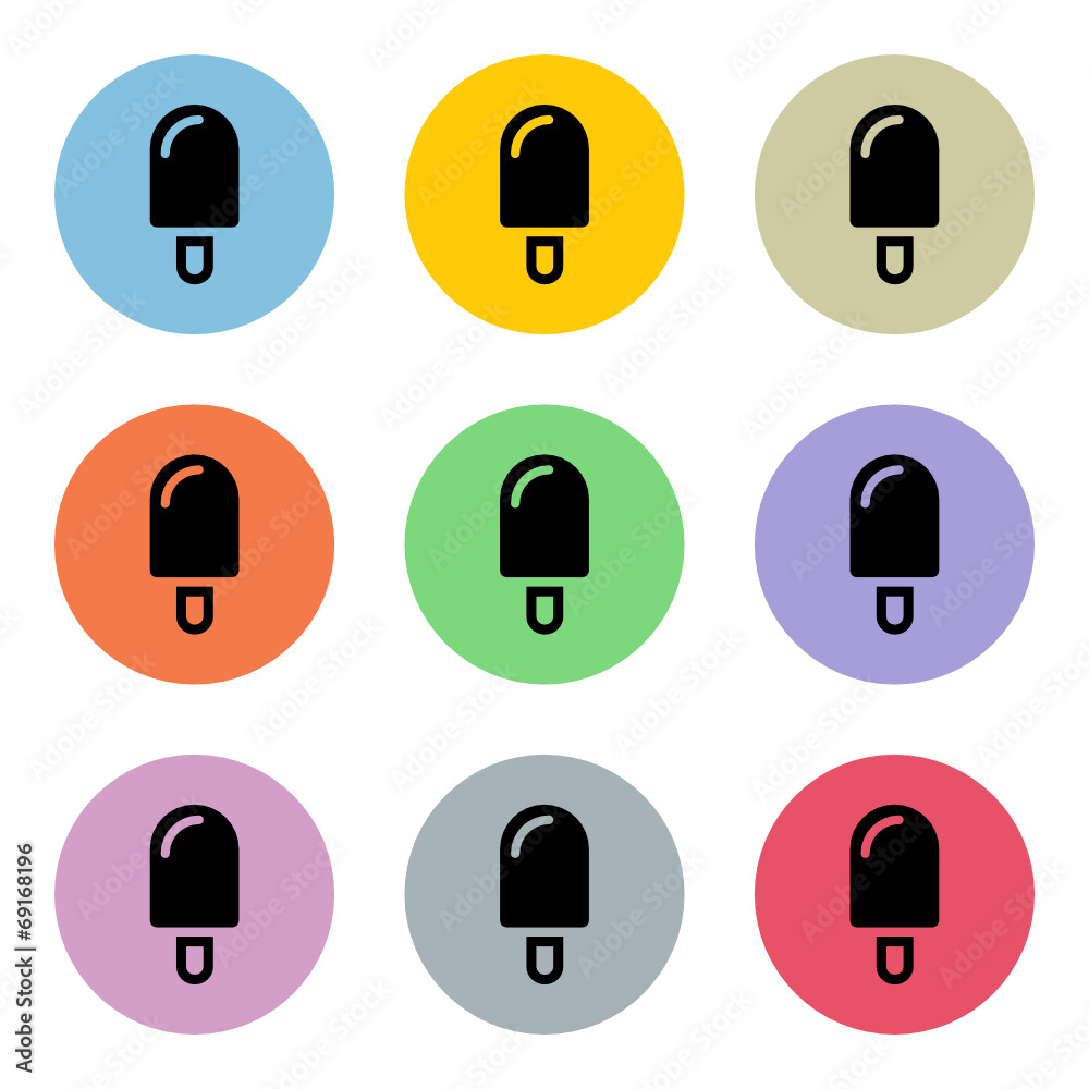 Flat Colorful Icon-Set