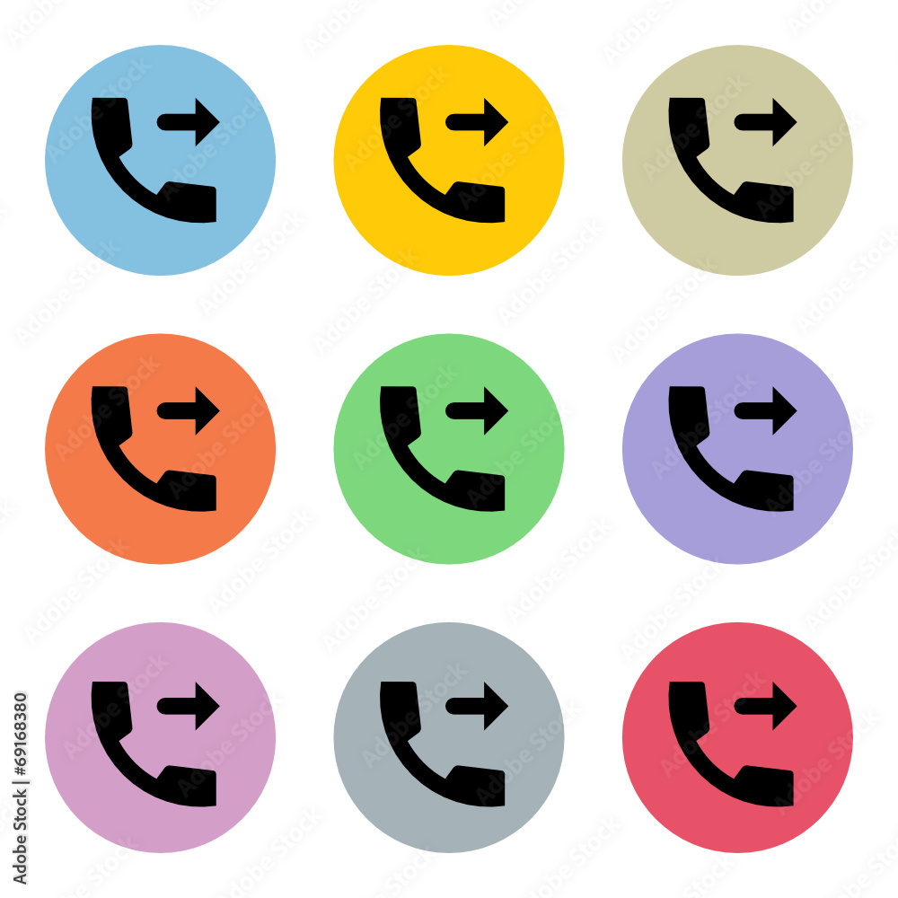 Flat Colorful Icon-Set