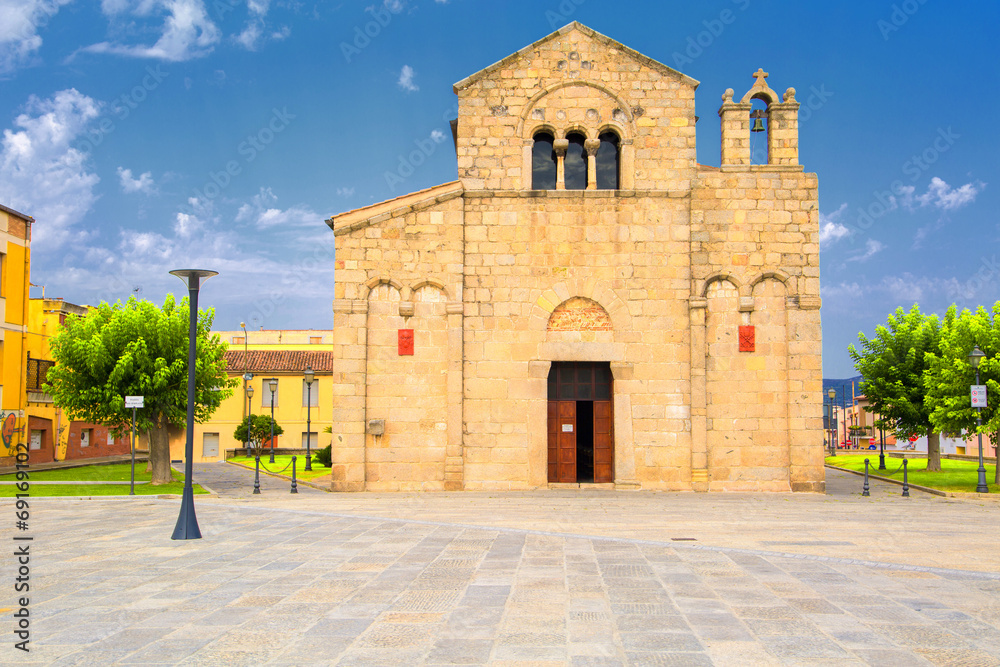 Church of San Simplicio in Olbia, Sardinia, Italy