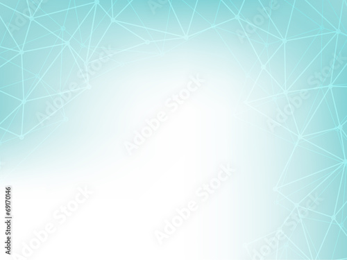 blue geometric abstract background