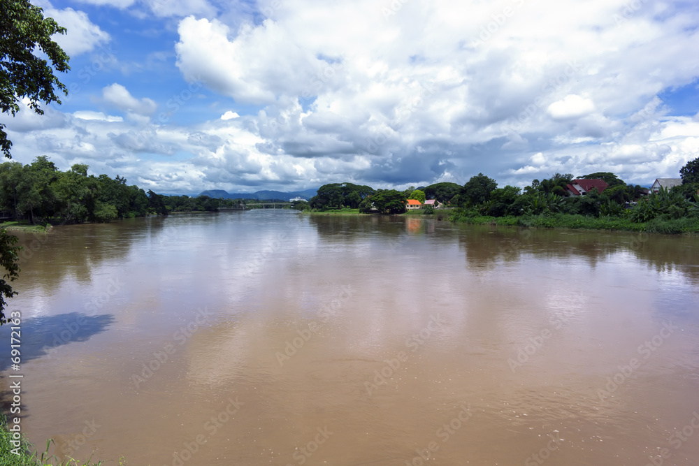 Mekok River near Chiang Rai.