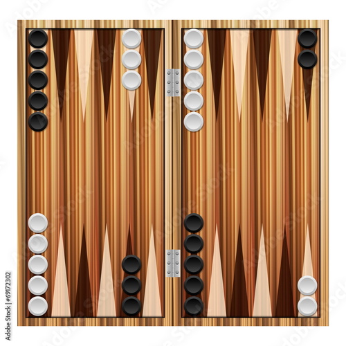 backgammon Fototapete