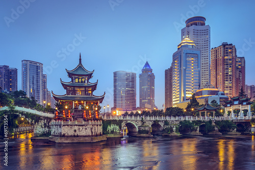 Guiyang, China at Jiaxiu Pavilion © SeanPavonePhoto
