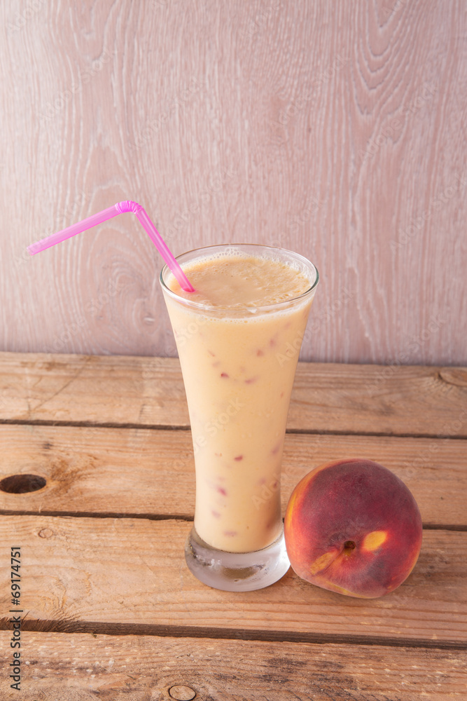 peach milkshake peach milkshake