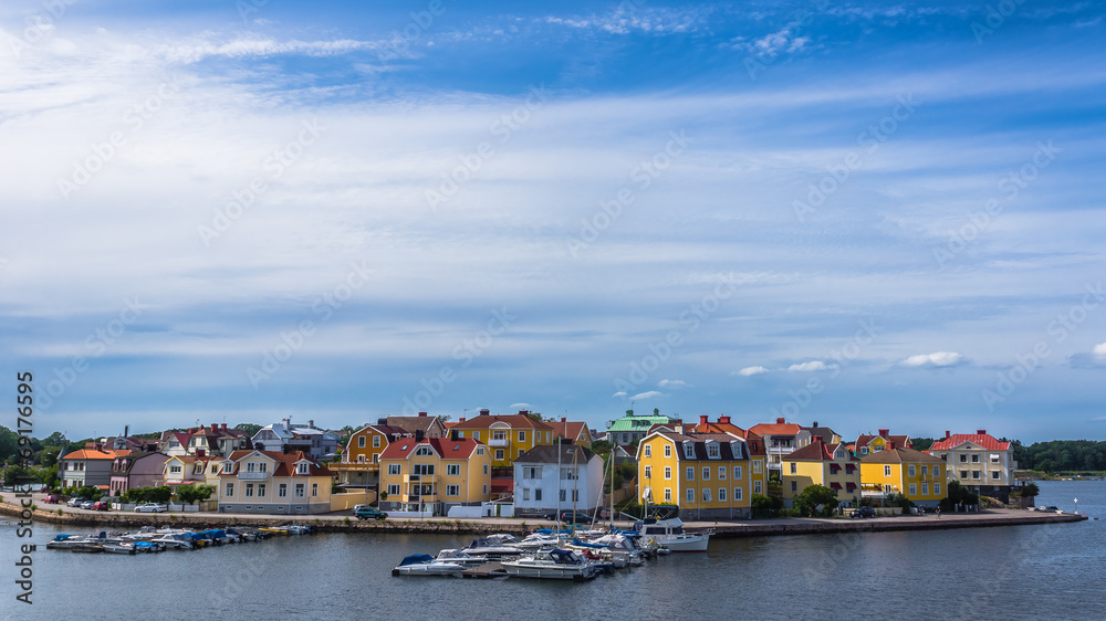 Cityscape of Karlskrona