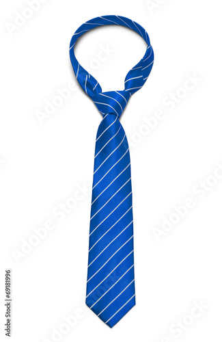Papier peint Cravate bleue