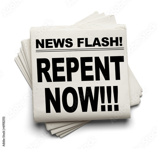 Fotografija News Repent Now