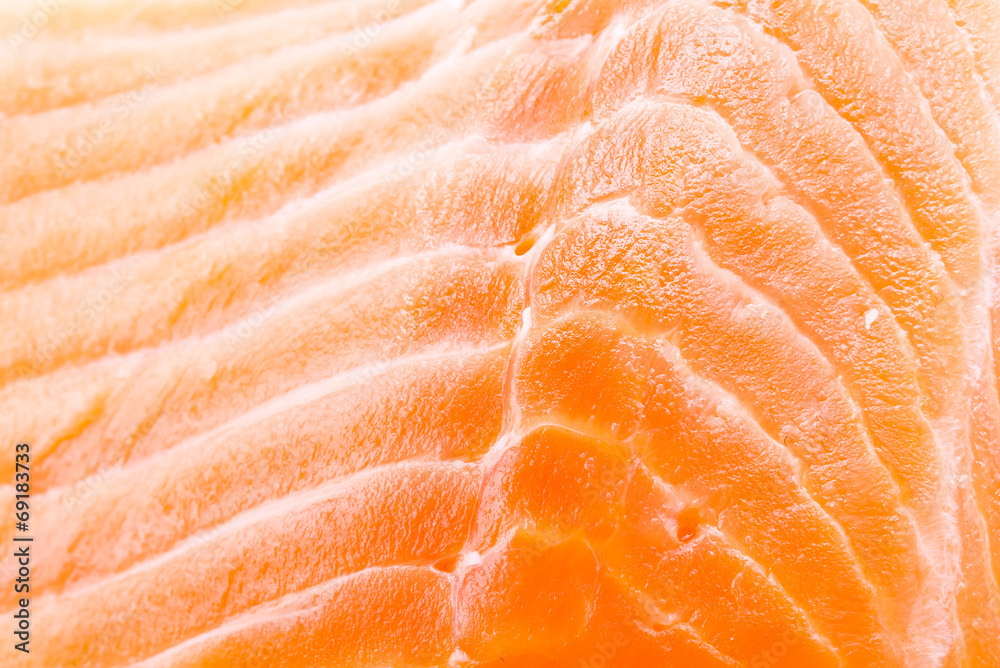 Salmon meat background