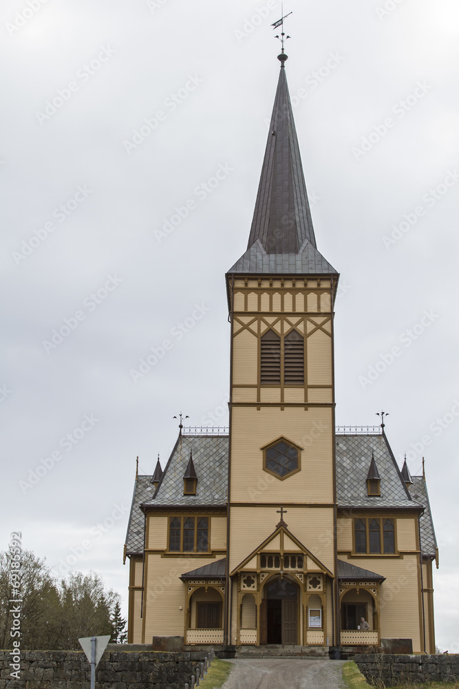 Kirche in Kabelvag