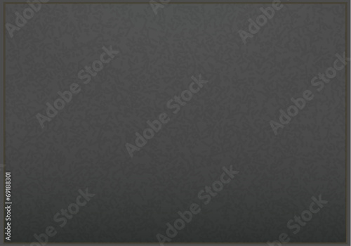 Empty realistic black board in vector format