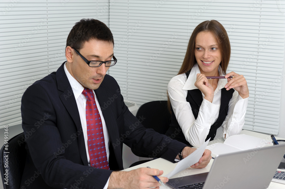 Business people In the Office Business people In the Office