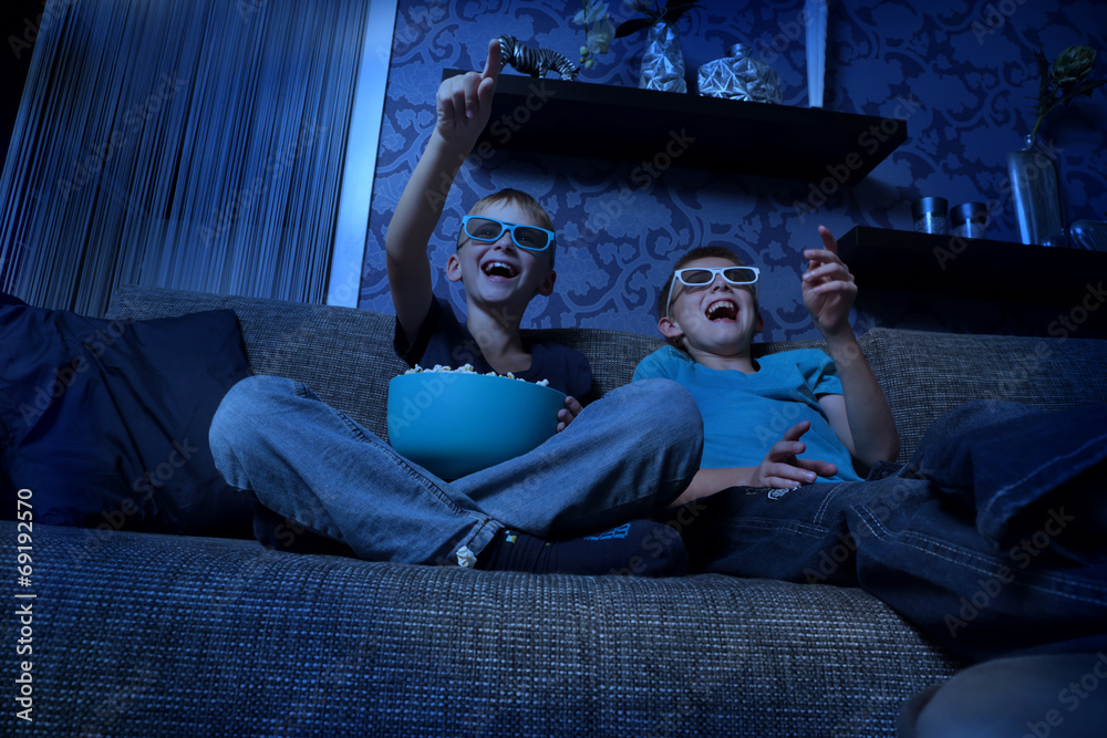 Fototapeta premium Spannende Unterhaltung mit 3D