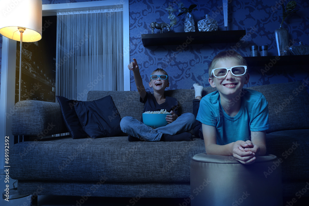 Fototapeta premium Spannende Unterhaltung mit 3D