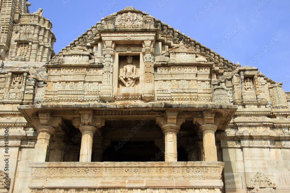 Facade of Meera Temple