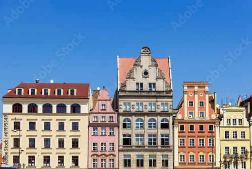 Sights of Poland. Wroclaw Old Market Square.