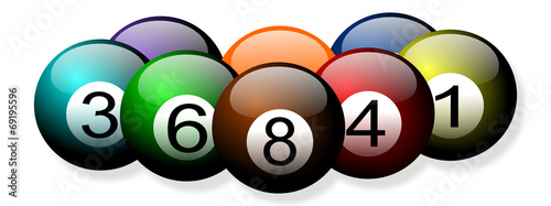 Billiard balls