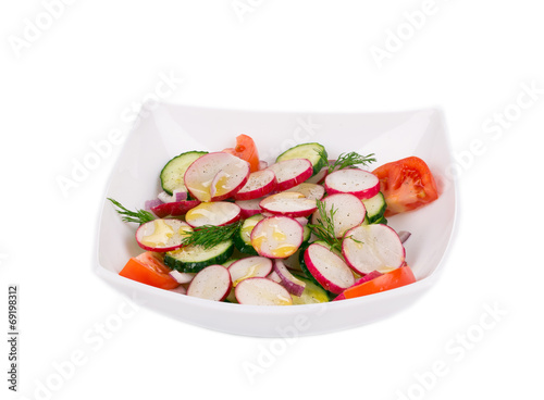 Radish salad.