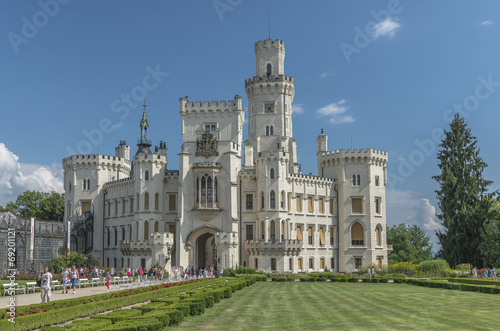 Чехия Замок Глубока-над-Влтавой