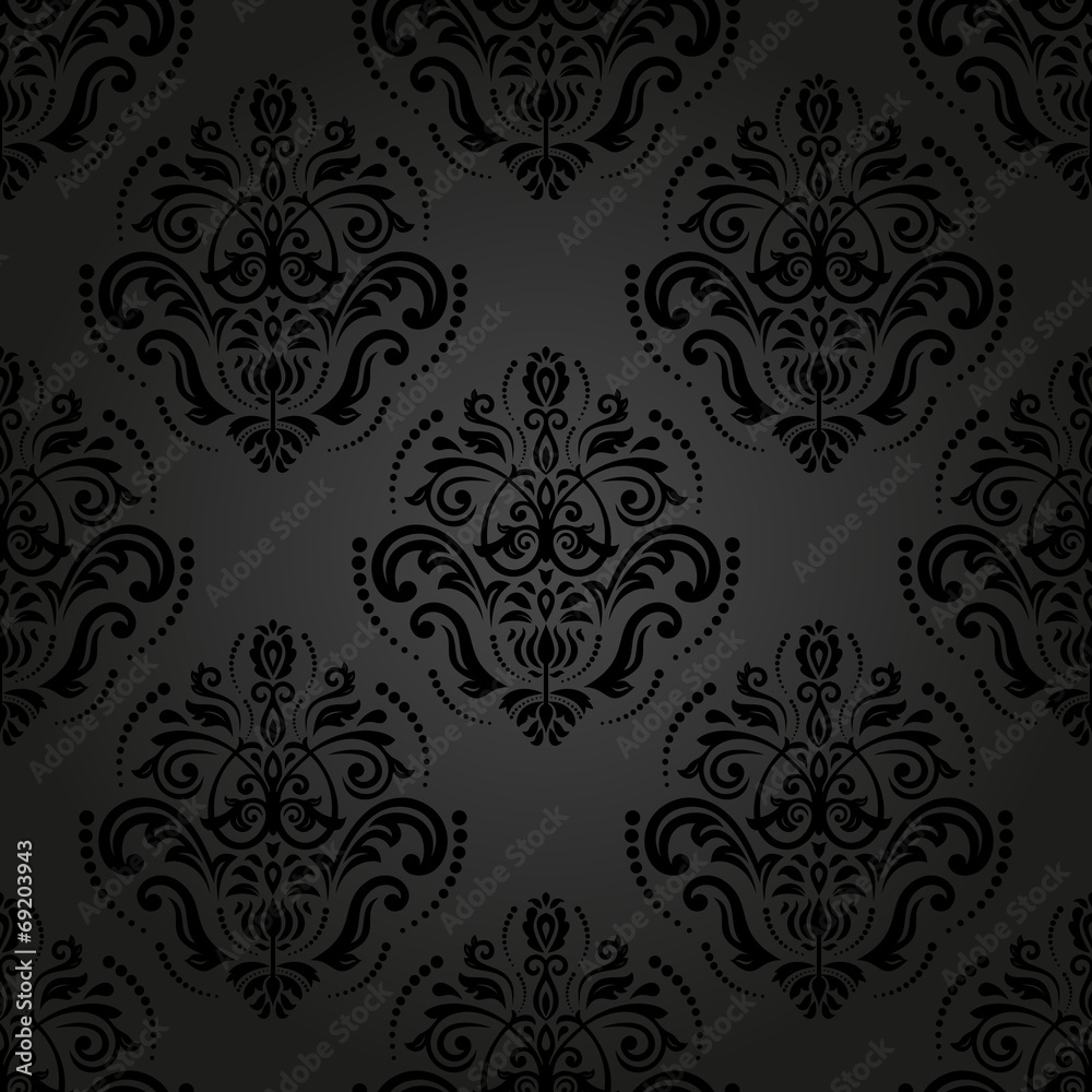 Orient Seamless Vector Pattern. Abstract Background Orient Seamless Vector Pattern. Abstract Background