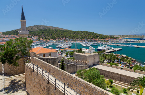 View of Cesme from the castle, Turkey © Lefteris Papaulakis