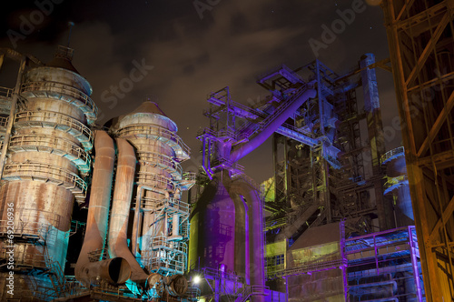 Industry for manufacturing of pig-iron, Ostrava, Czech Republic photo