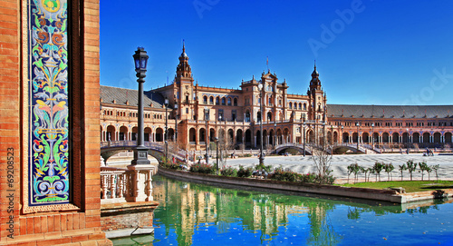 plaza Espana, Seviglia
