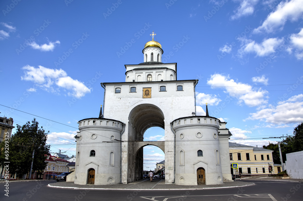 Golden Gates. Vladimir, Golden ring of Russia.