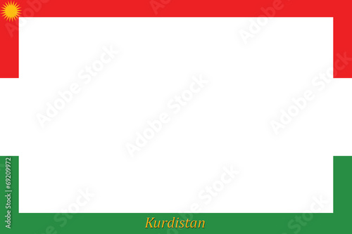Bild auf Leinwand Rahmen Kurdistan