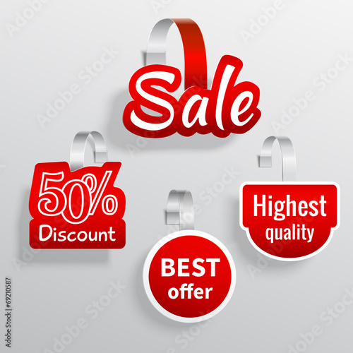 Sale wobbler set