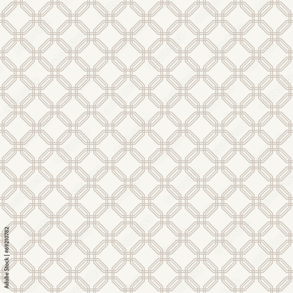 Geometric Seamless Vector Abstract Pattern