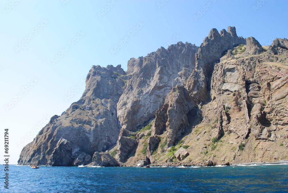 Naklejka premium Nature of Crimea