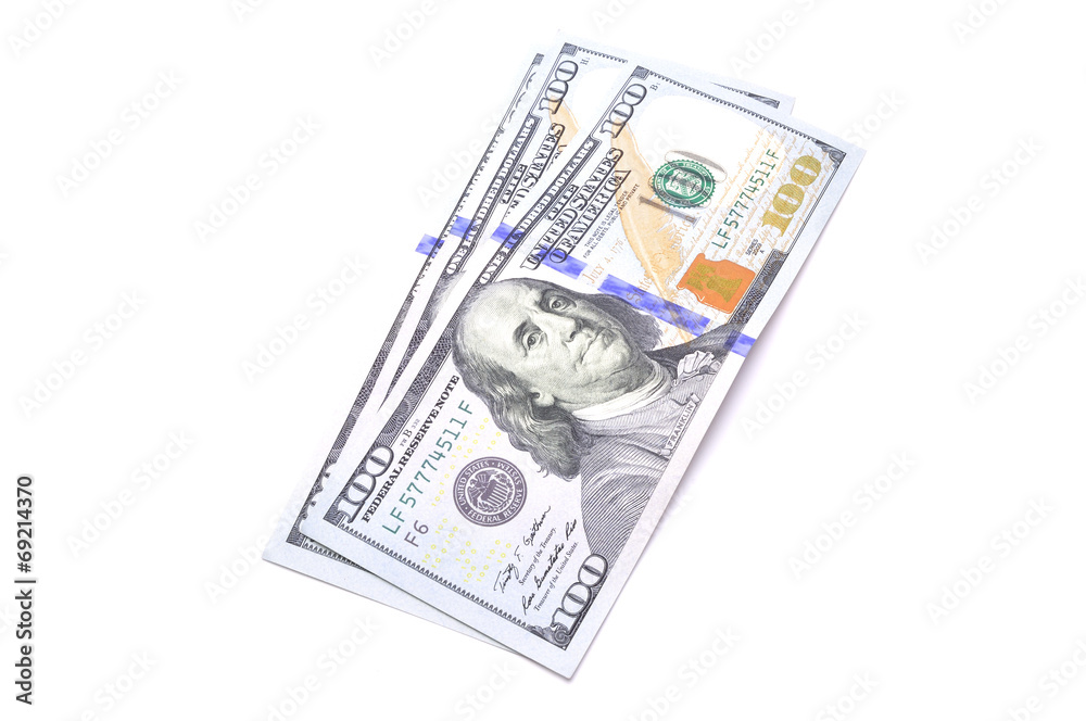 dollar and other currencies on white background dollar and other currencies on white background