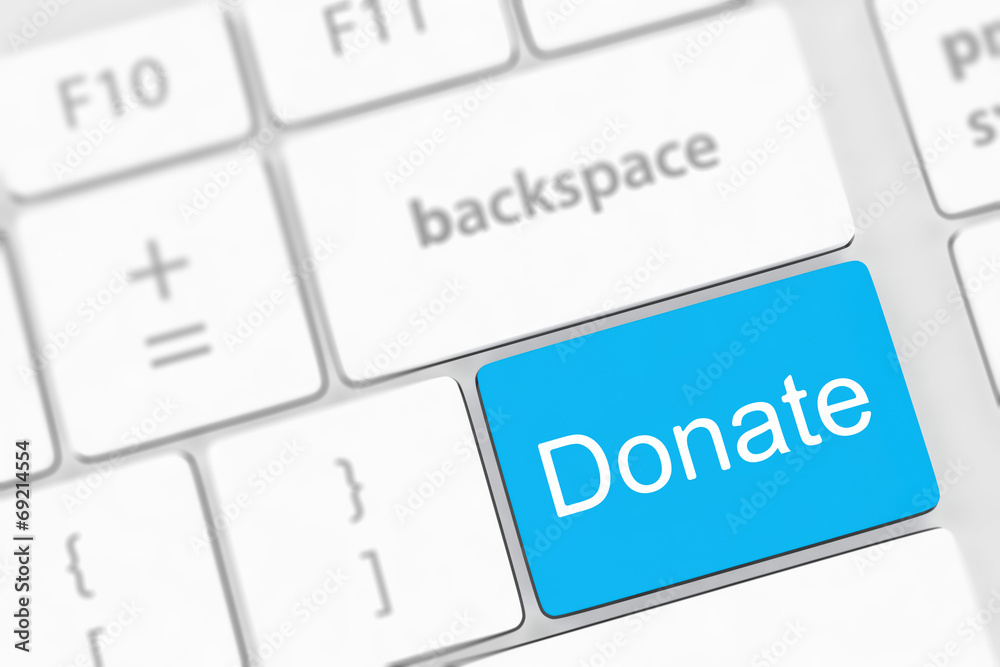 donate key word on computer keyboard, donate key word on computer keyboard,