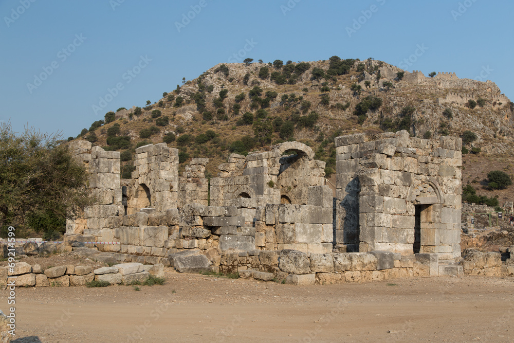 Kaunos ancient city