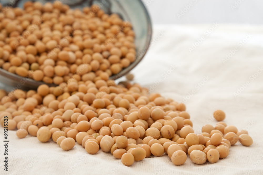 dry soybeans dry soybeans
