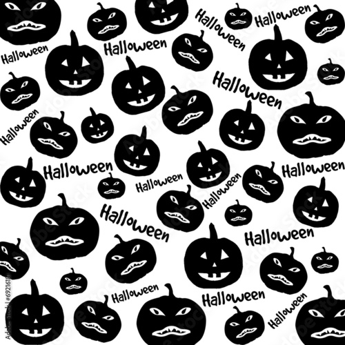 Seamless Halloween background