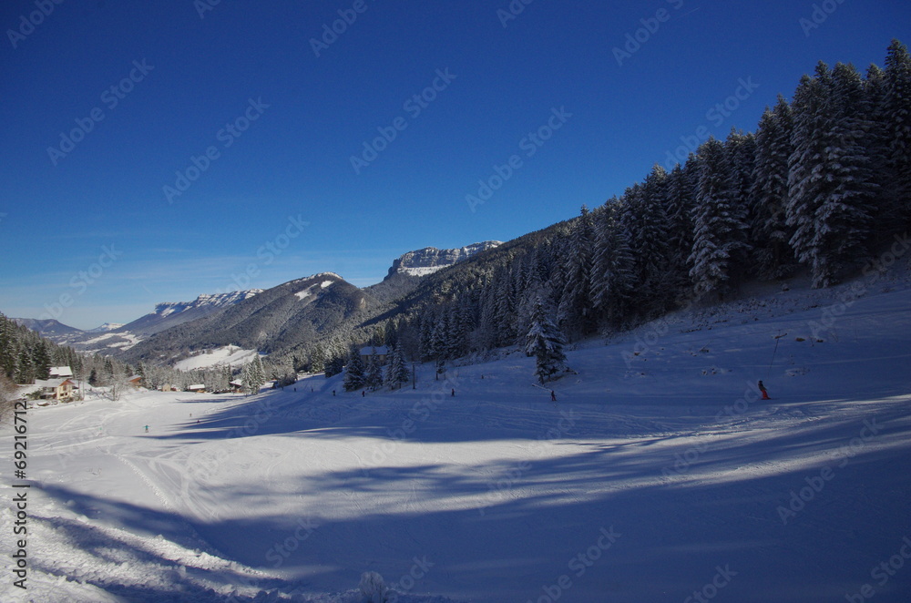 domaine skiable de saint pierre de chartreuse - planolet