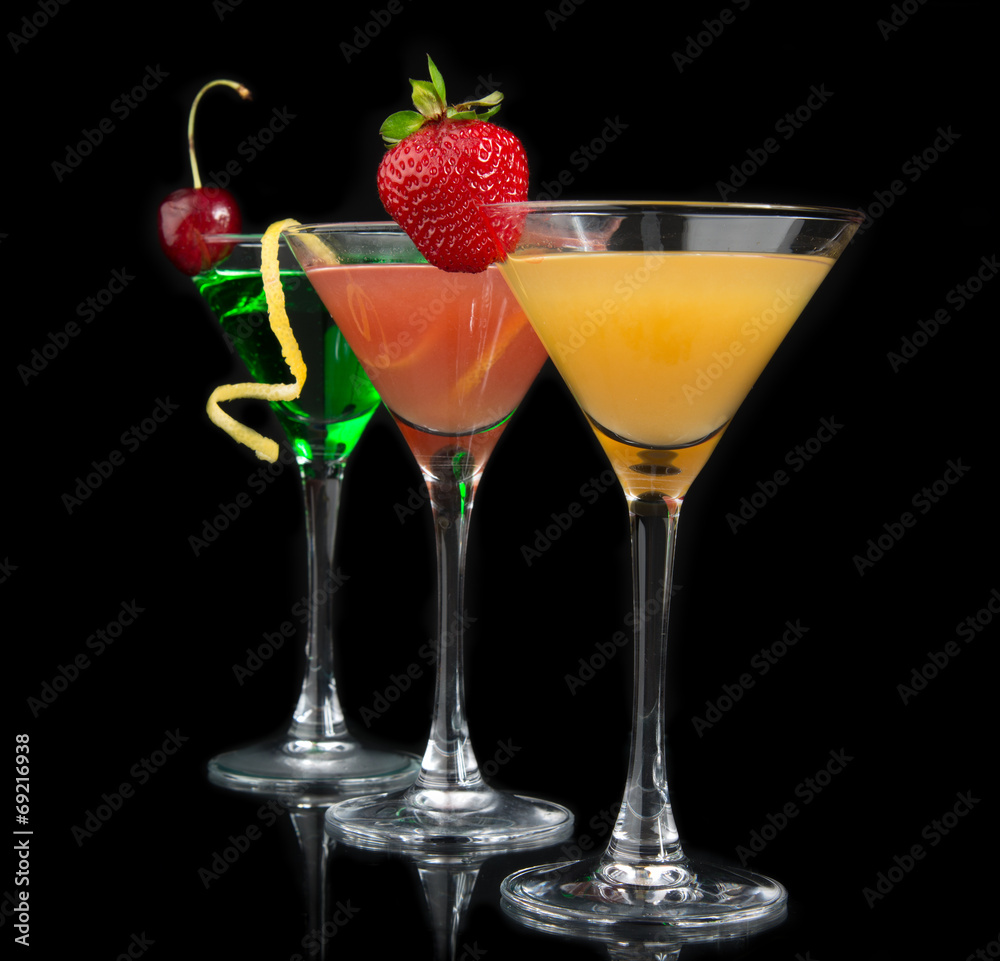 Three cocktails red cosmopolitan cocktails Three cocktails red cosmopolitan cocktails