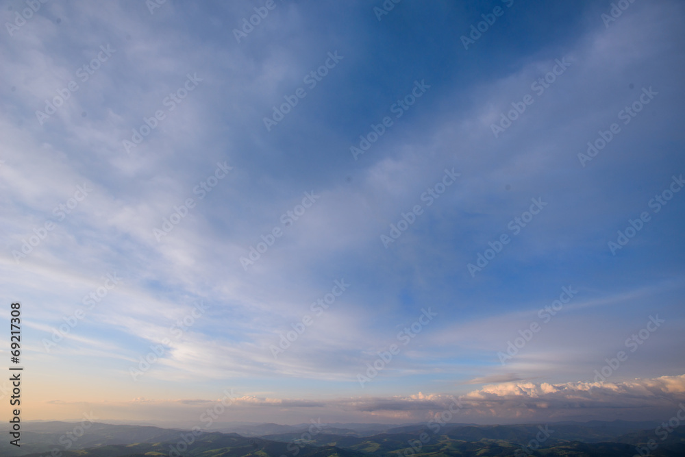 overcast sky