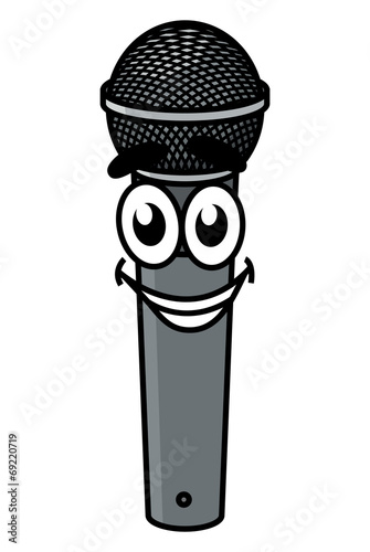 Cartoon microphone