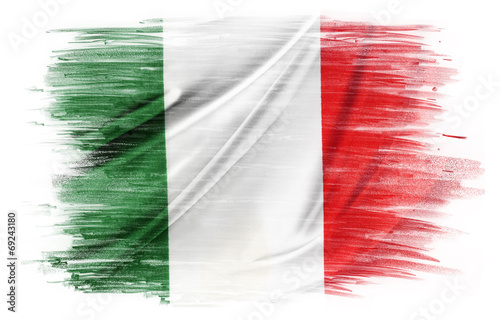 Obraz na plátně Italian flag