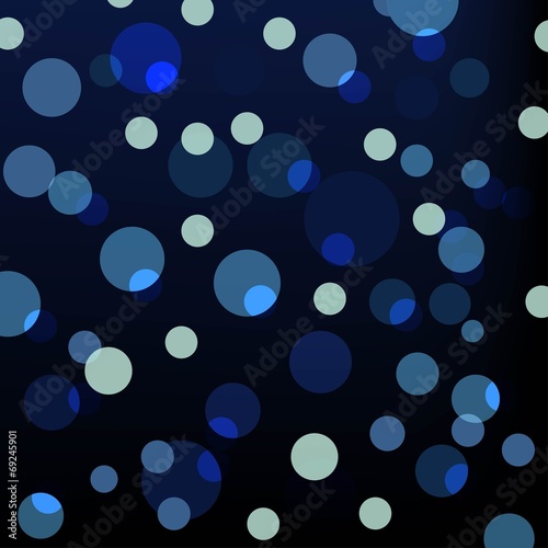 vector dark bokeh background