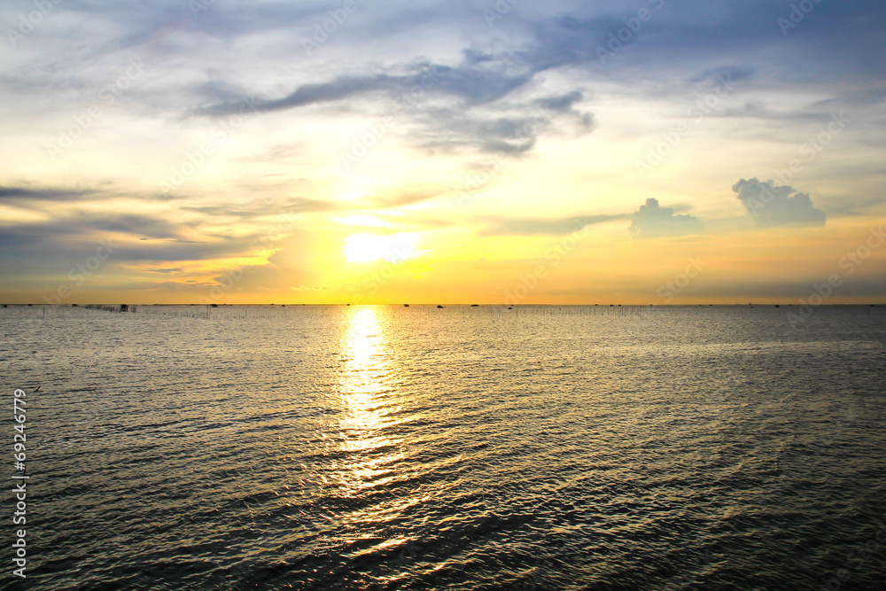 Obraz premium Sea Sunset