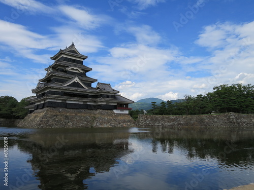 長野県の松本城